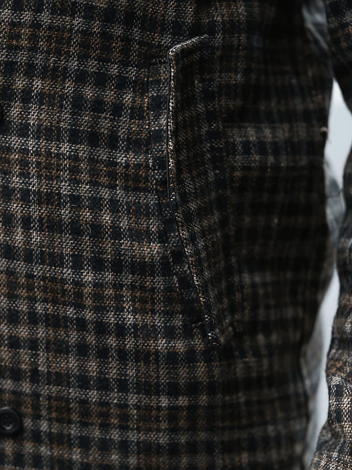 Trench pour homme, à revers, modele 4