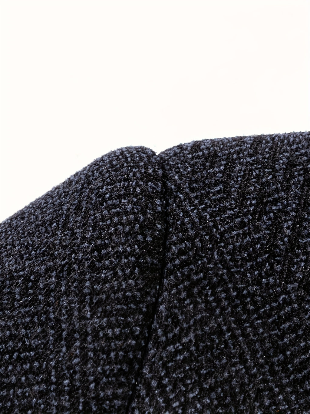 Manteau long pour homme, polaire, à revers