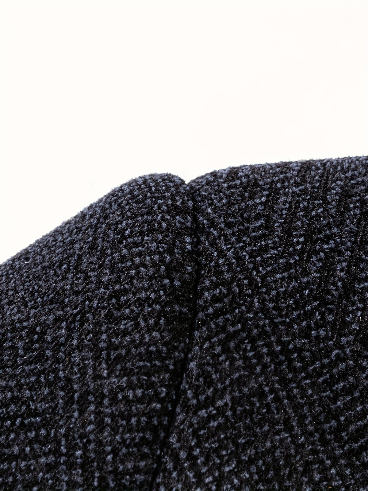 Manteau long pour homme, polaire, à revers