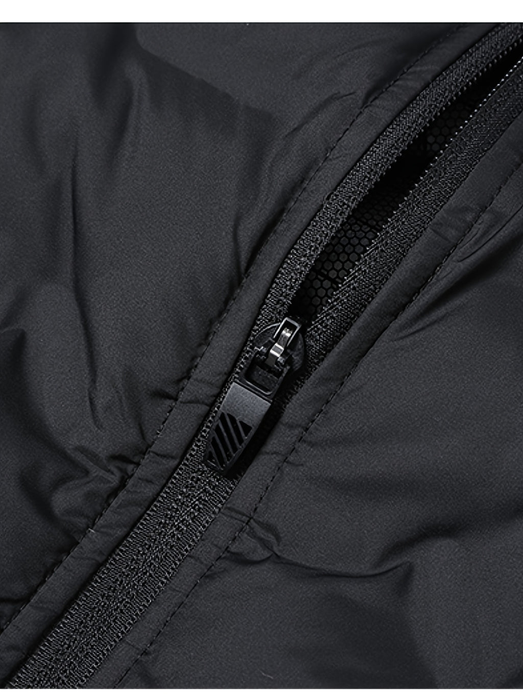 Veste matelassée pour homme, grandes tailles, à col montant