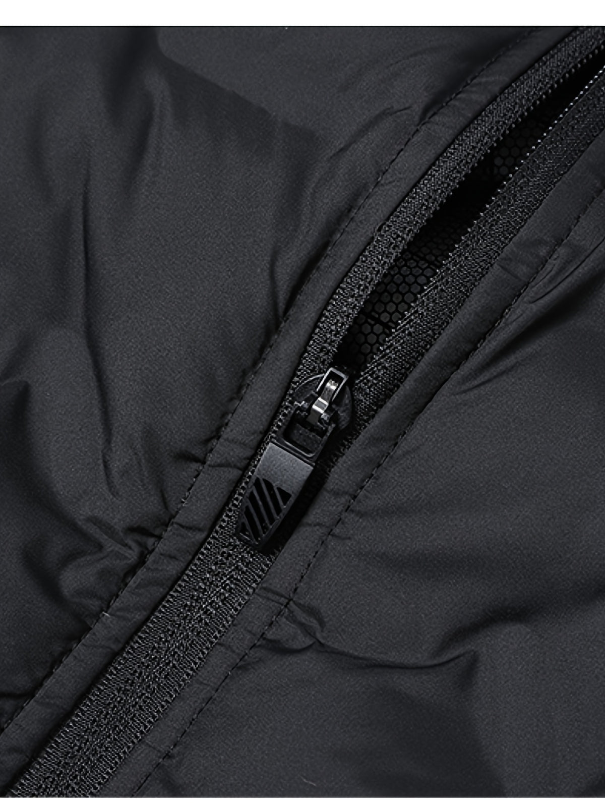 Veste matelassée pour homme, grandes tailles, à col montant