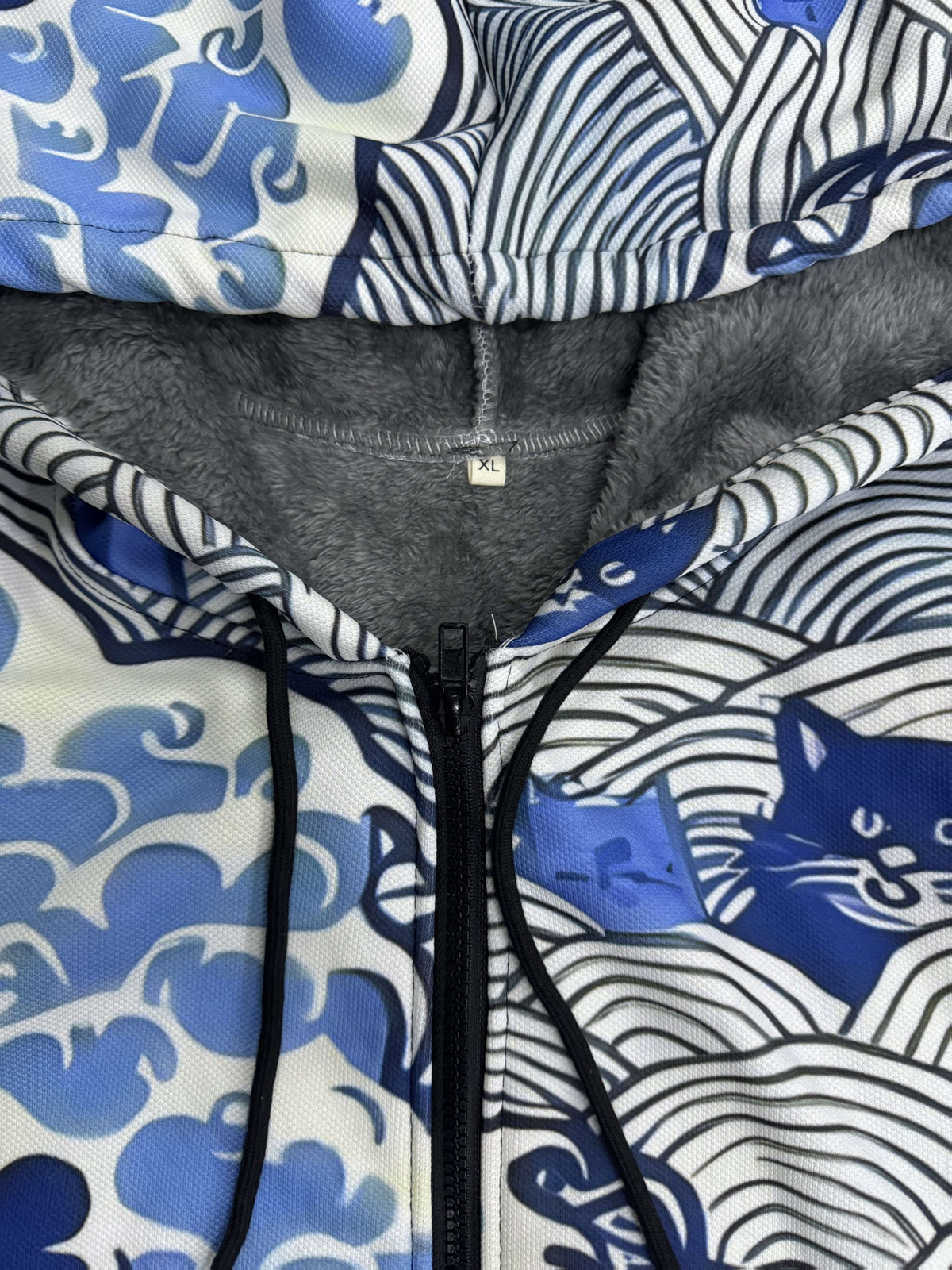 Manteau long pour homme, bleu marine