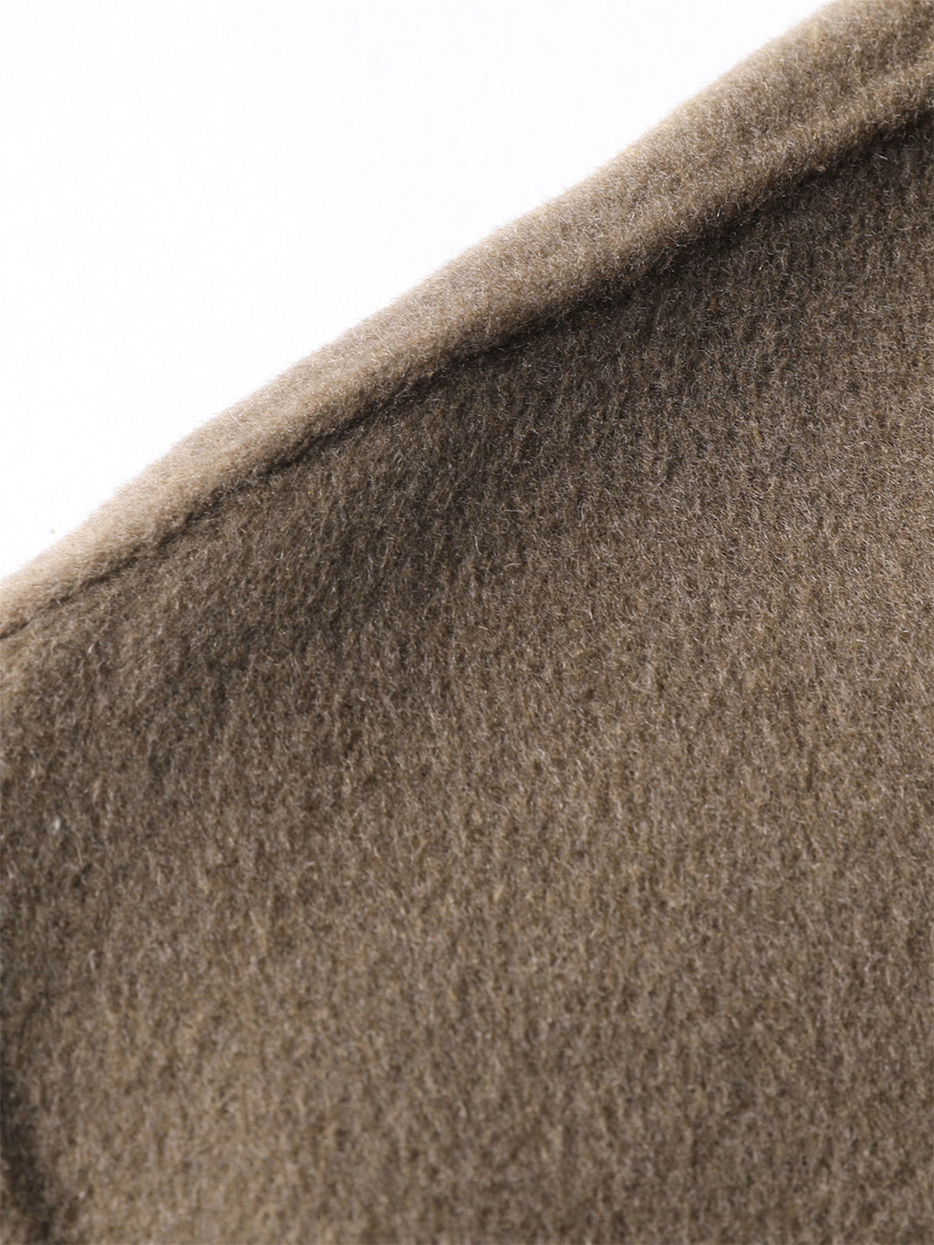 Manteau mi-long en laine pour homme, 70 % laine, col à revers