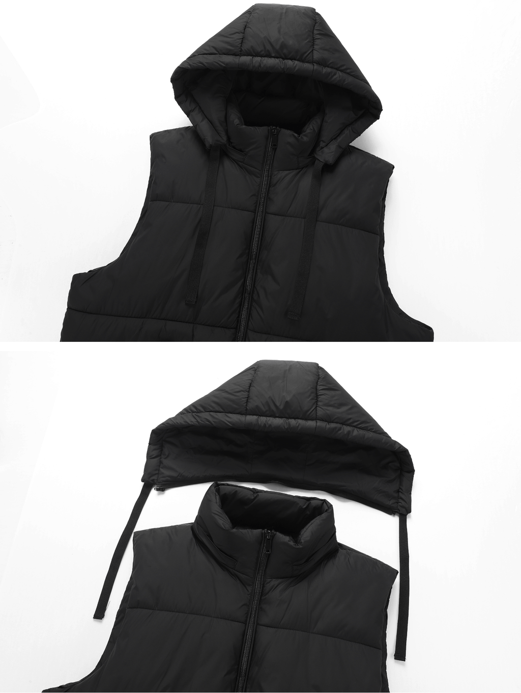 Manteau, capuche amovible, kaki, photo 9