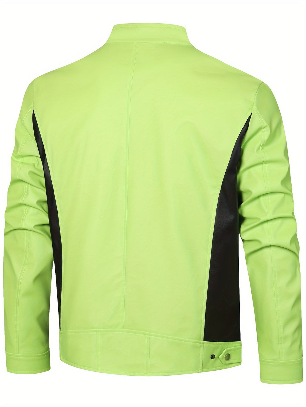 Veste, coupe-vent, à col montant, café, photo 21