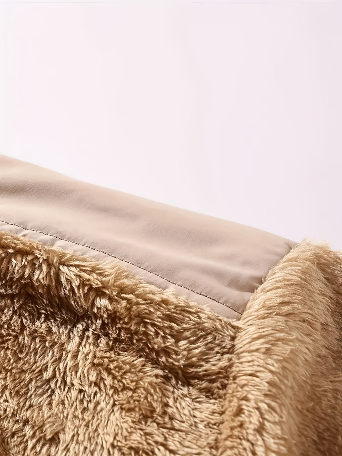 Veste pour homme, à capuche, brun jaunâtre