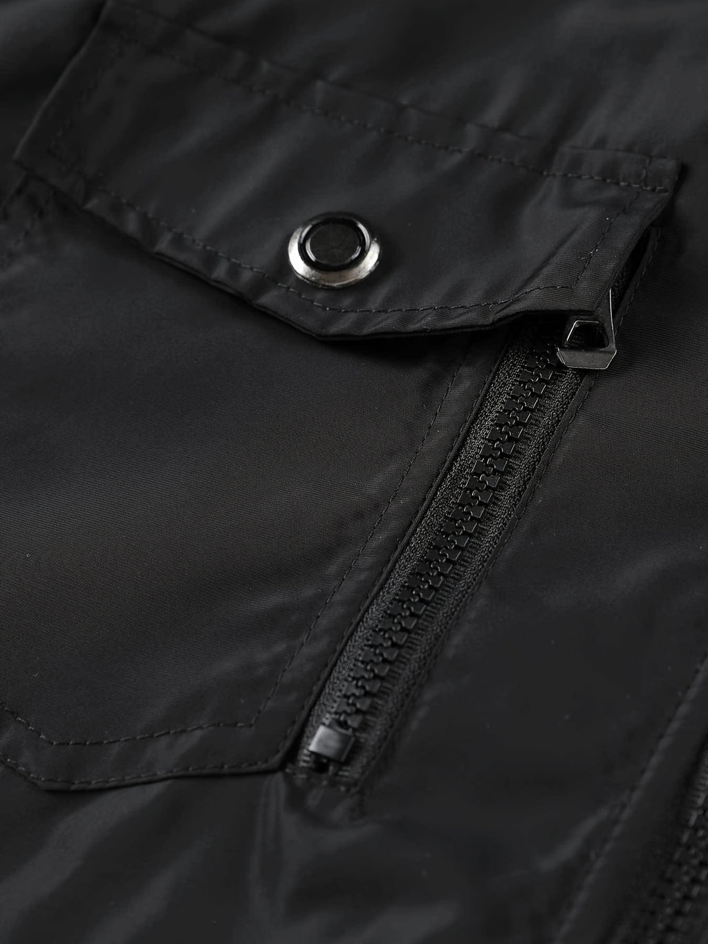 Veste matelassée pour homme, à capuche, col montant