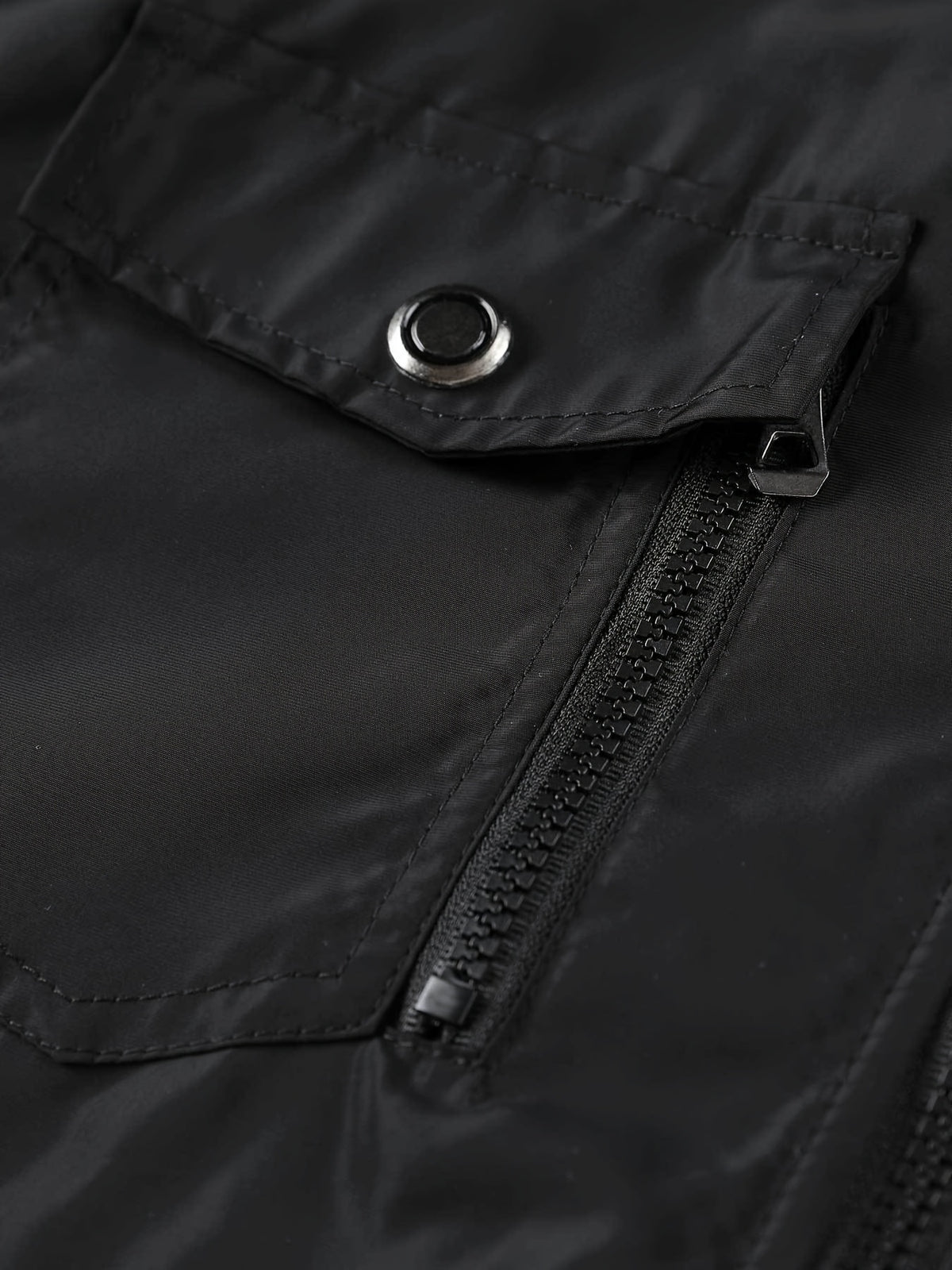 Veste matelassée pour homme, à capuche, col montant