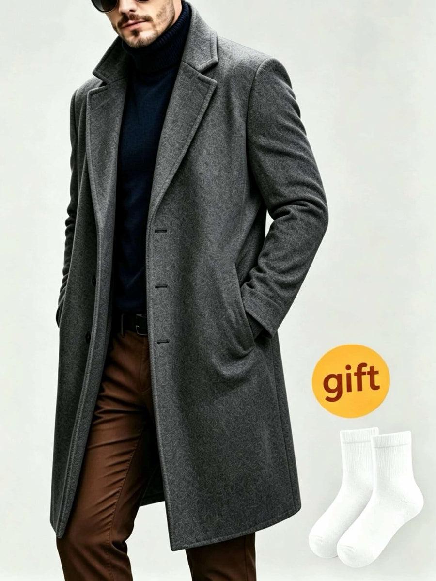 Trench, grandes tailles, à revers, gris clair, photo 12