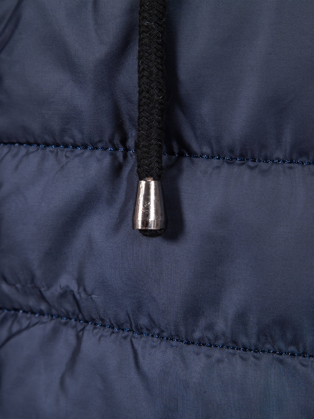 Manteau matelassé long pour homme, patchwork, à capuche