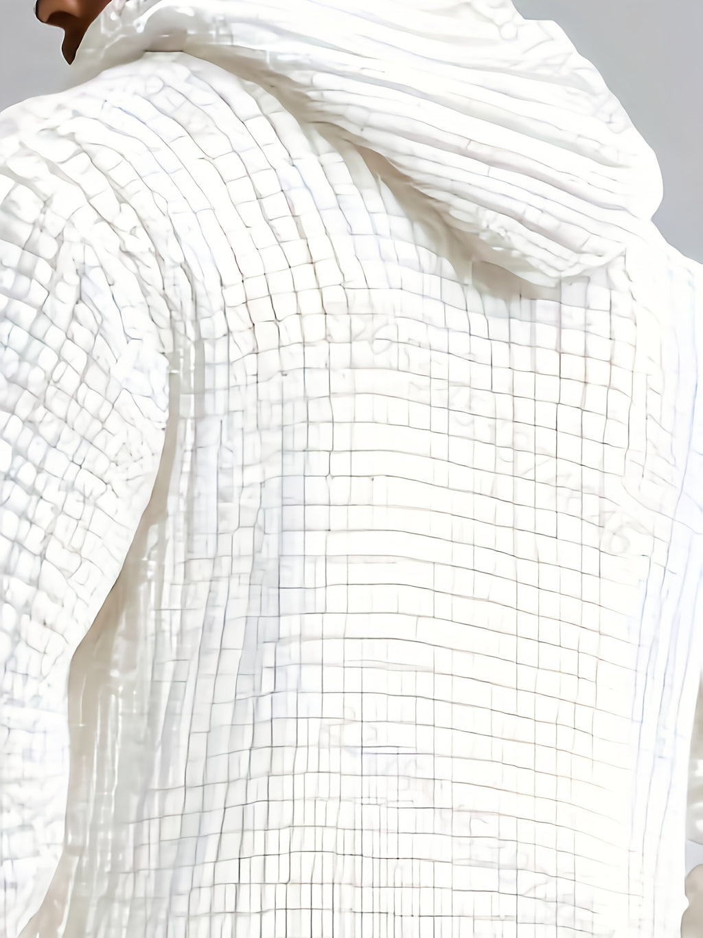 Manteau pour homme, grandes tailles, à capuche, noir