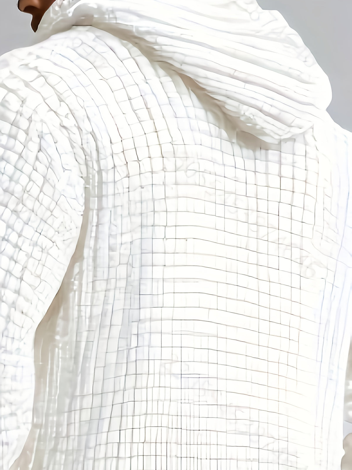 Manteau pour homme, grandes tailles, à capuche, noir