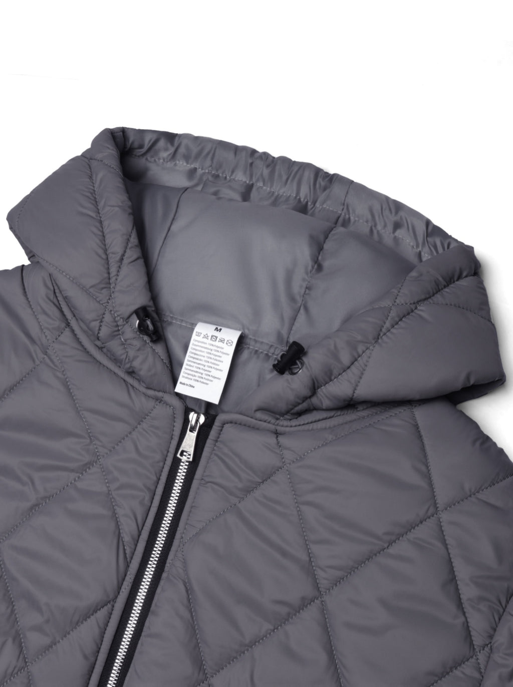 Veste pour homme, à carreaux, à capuche, vert tactique