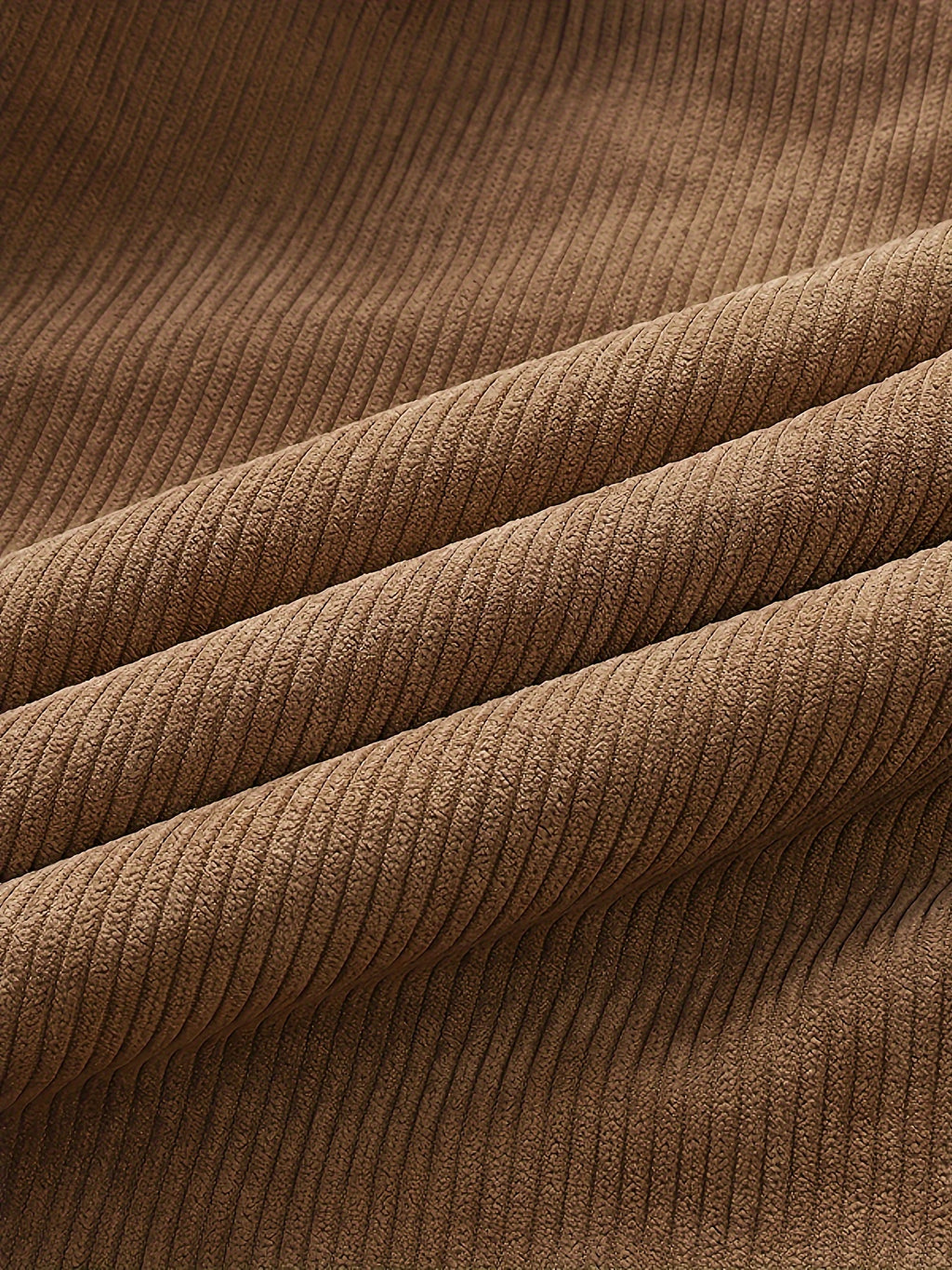 Veste, velours côtelé, à revers, gris, photo 8