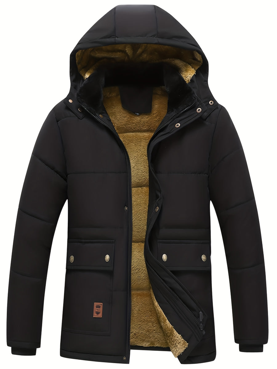 Manteau, polaire, à capuche, modele 2, photo 3