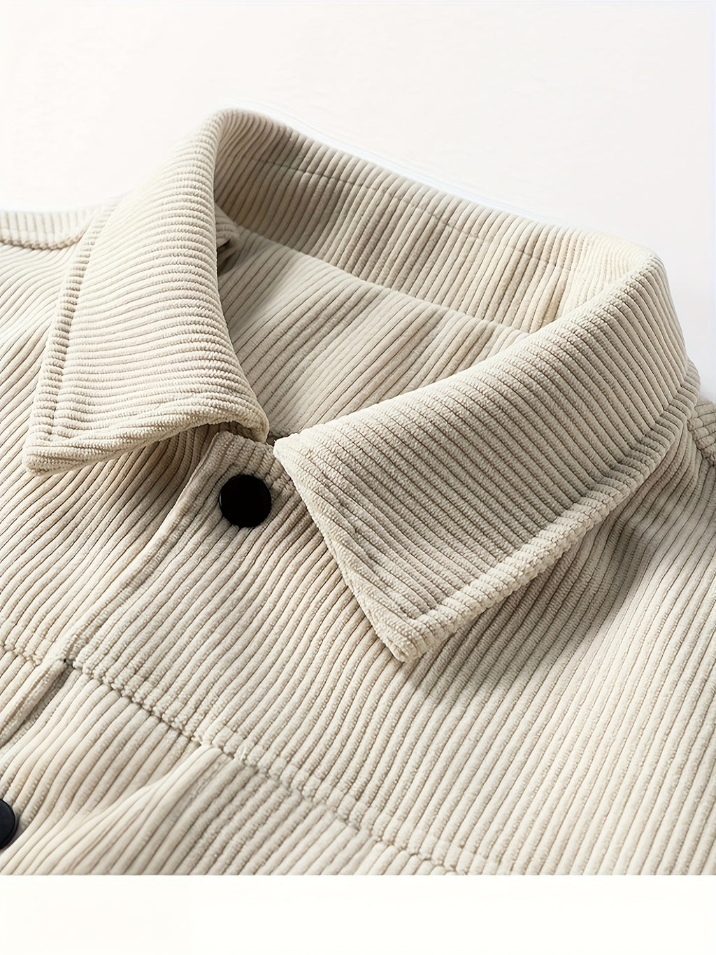 Veste pour homme, velours côtelé, à revers