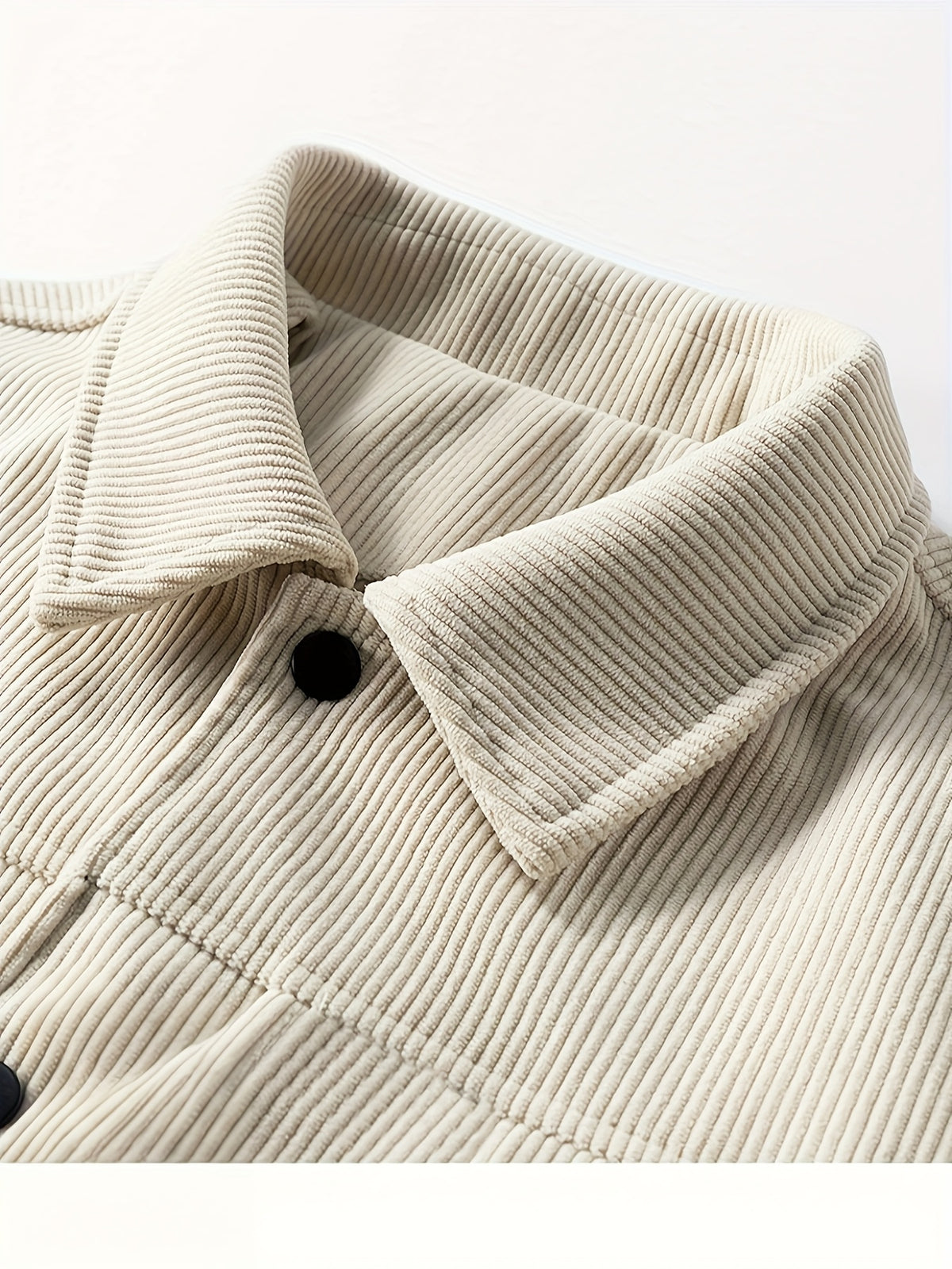 Veste pour homme, velours côtelé, à revers