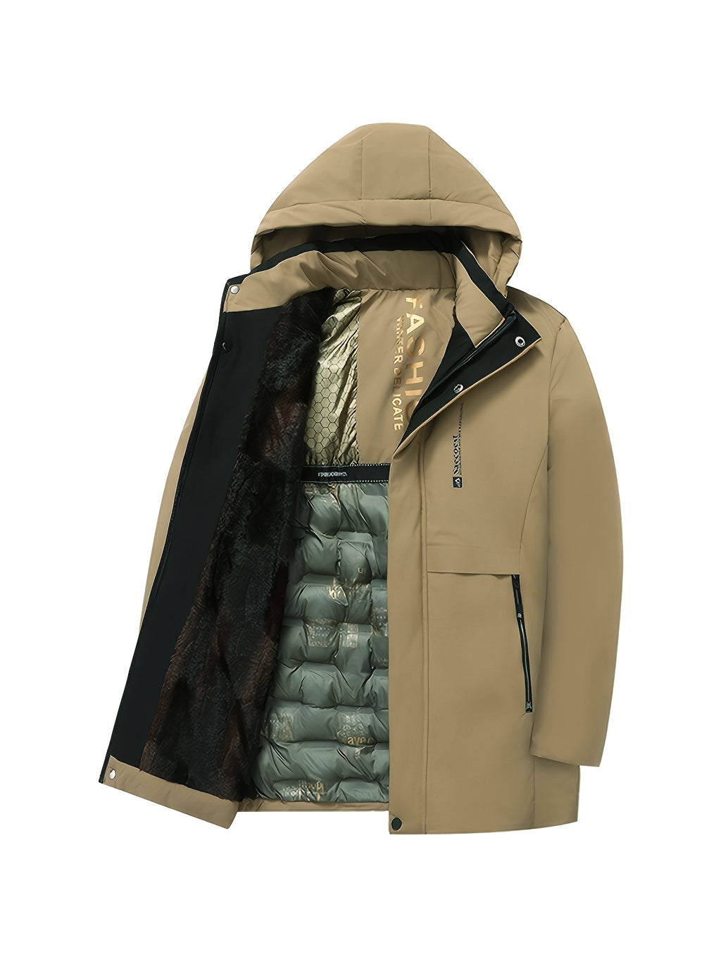 Veste pour homme, coupe-vent, à capuche, modele 5