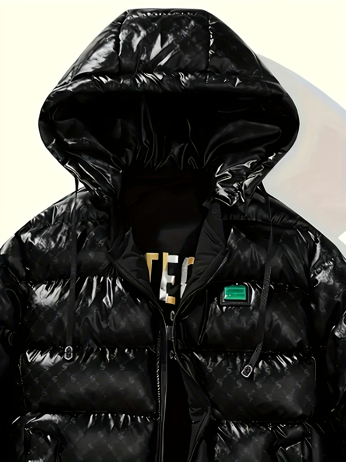 Veste pour homme, coupe-vent, à capuche, vert