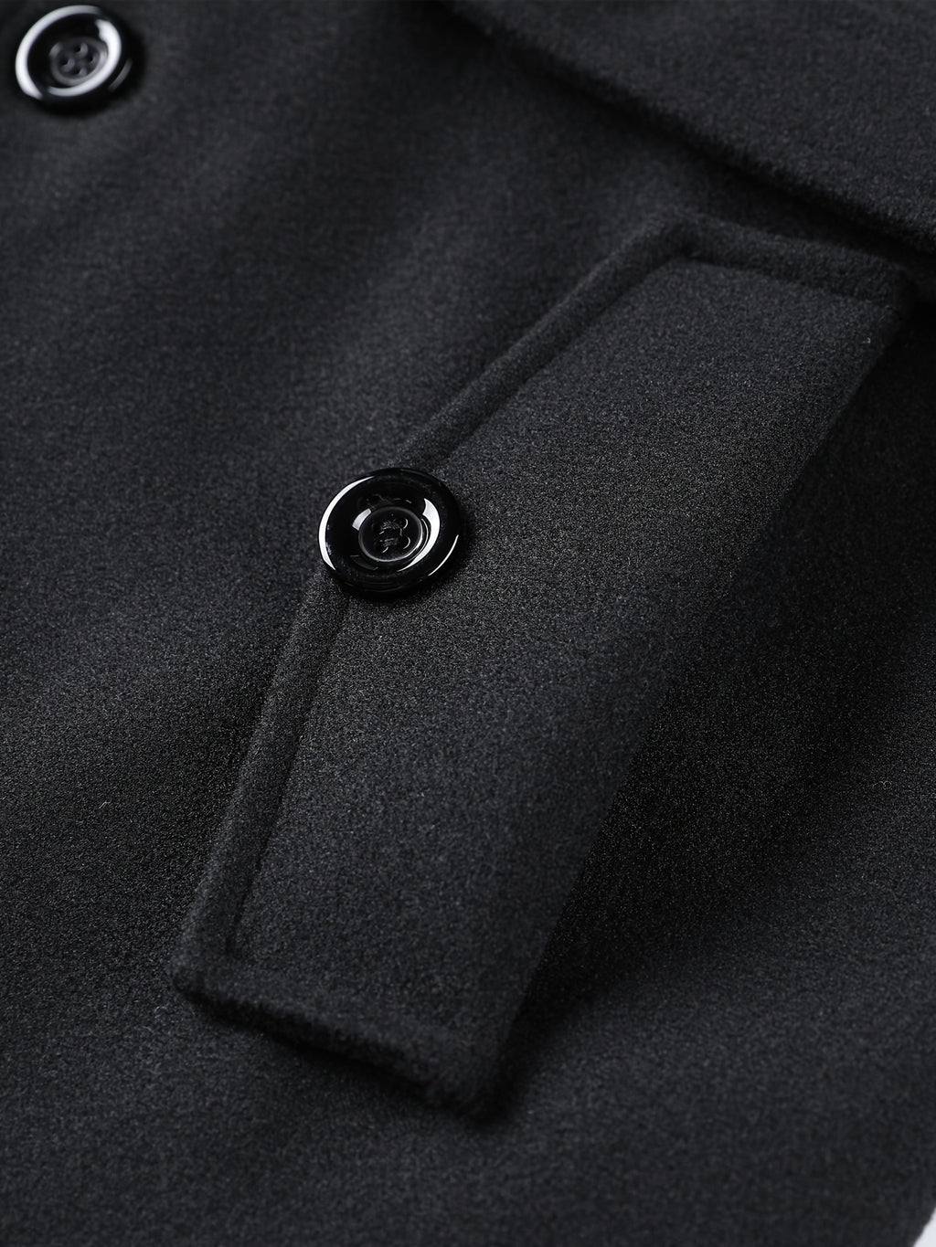 Veste long pour homme, à col montant, gris