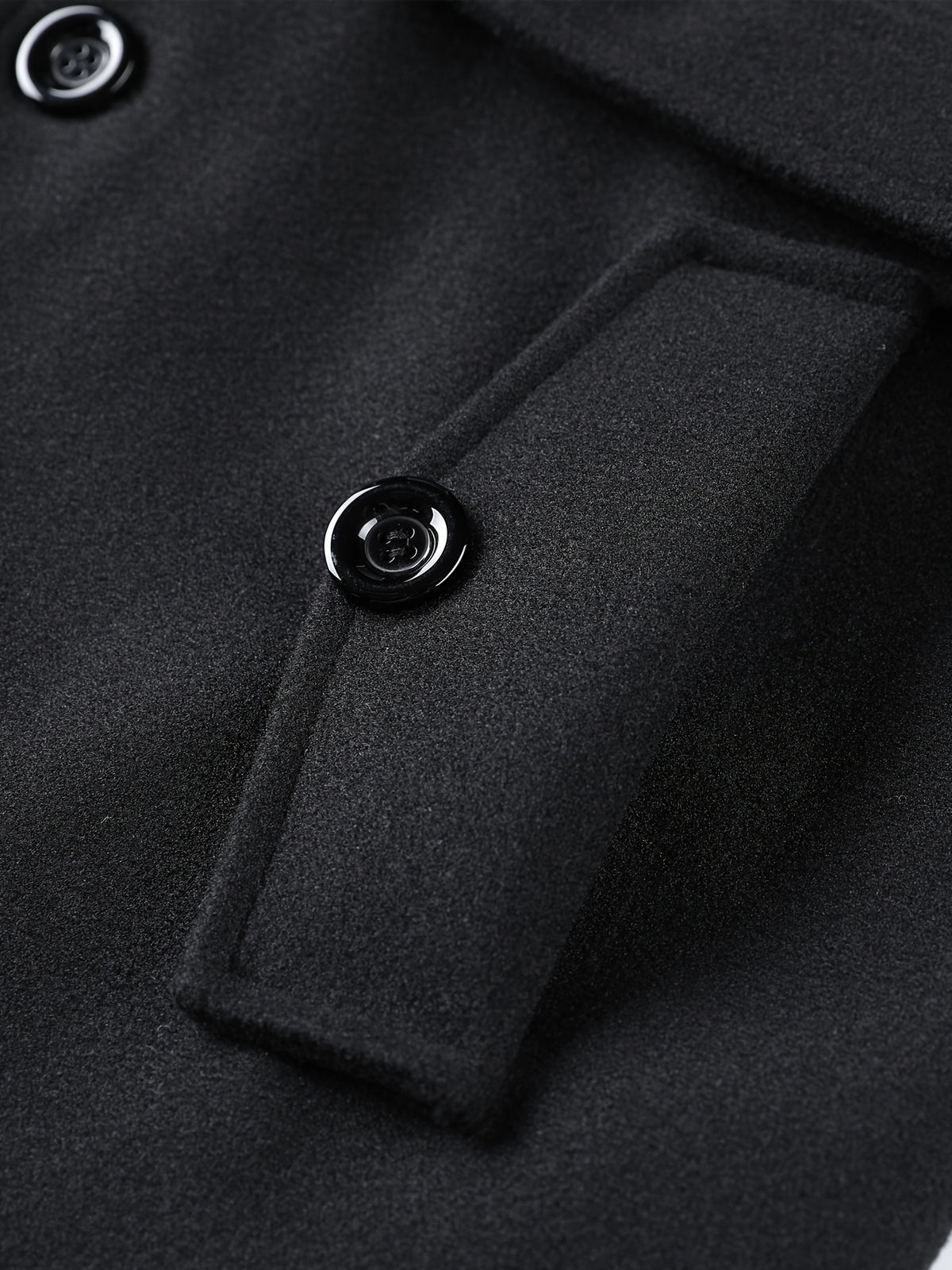 Veste long pour homme, à col montant, gris