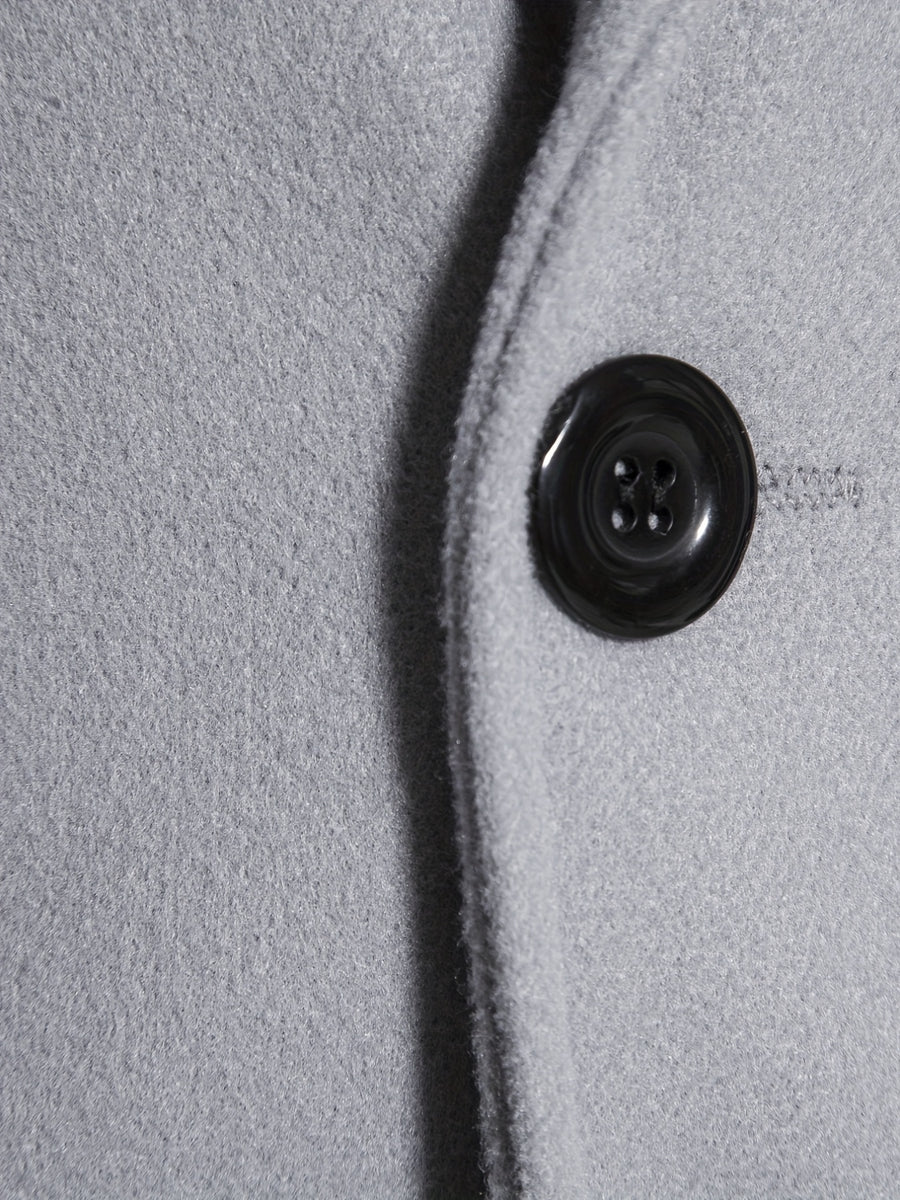 Manteau, tweed, à revers, gris foncé, photo 24
