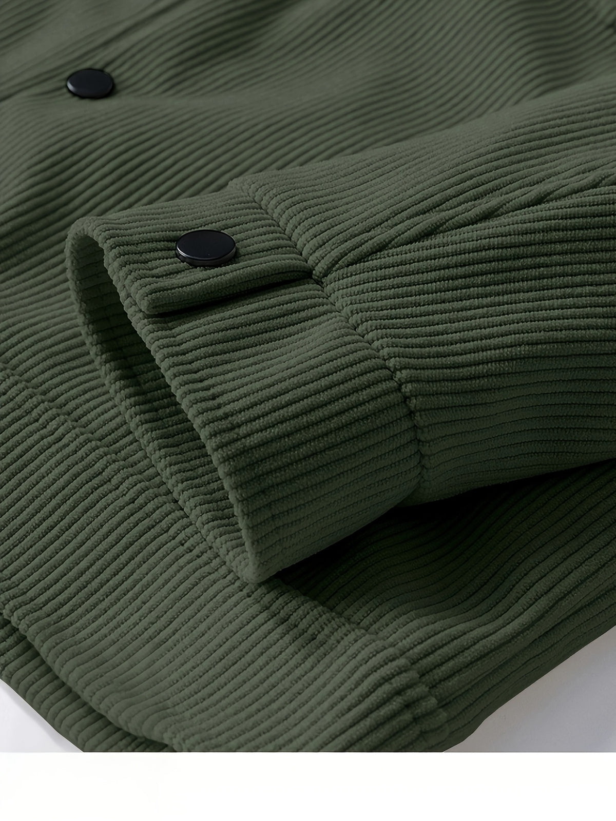 Veste pour homme, velours côtelé, à revers