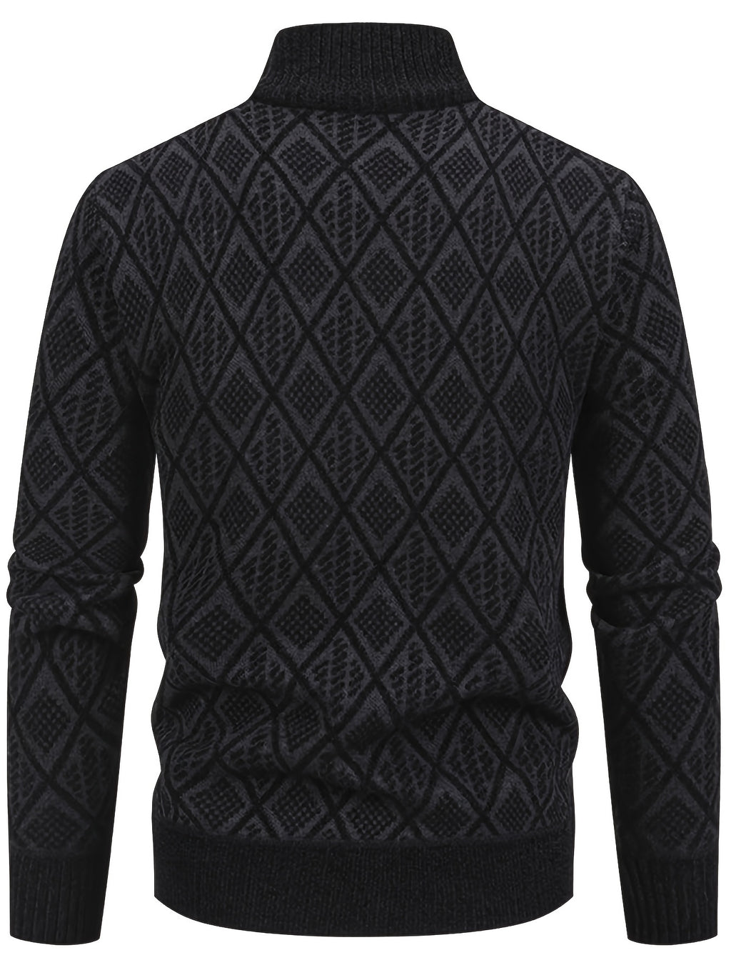 Manteau pour homme, à col montant