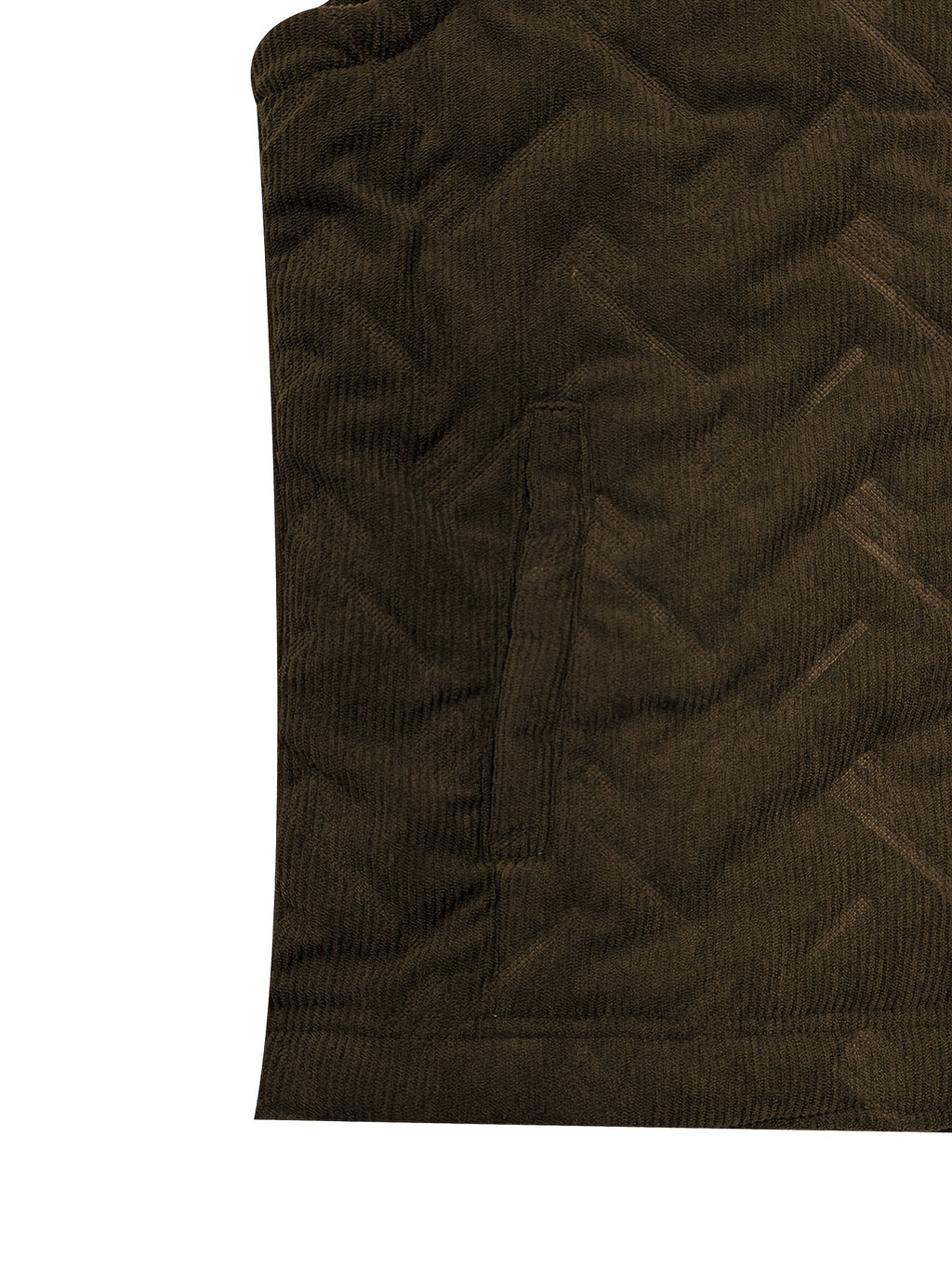 Manteau, velours côtelé, à revers, photo 11