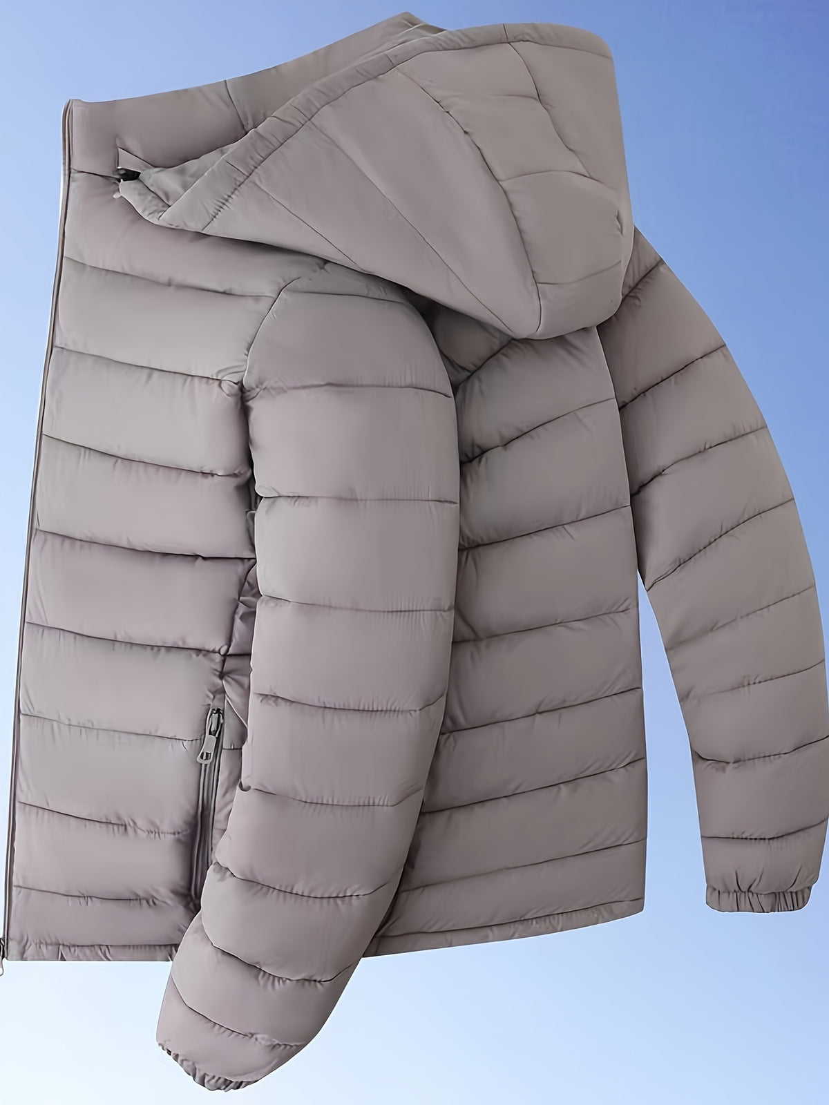 Veste matelassée pour homme, à capuche