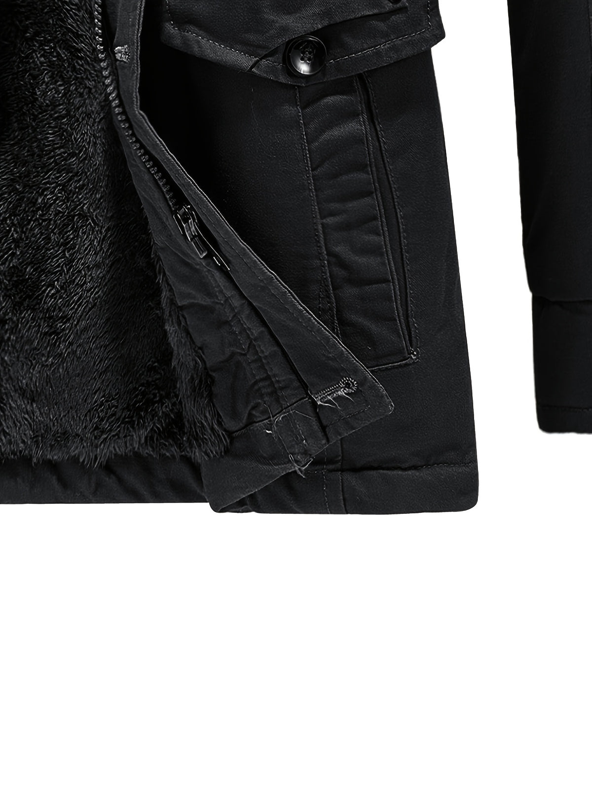 Parka pour homme, coupe-vent, à capuche, modele 3