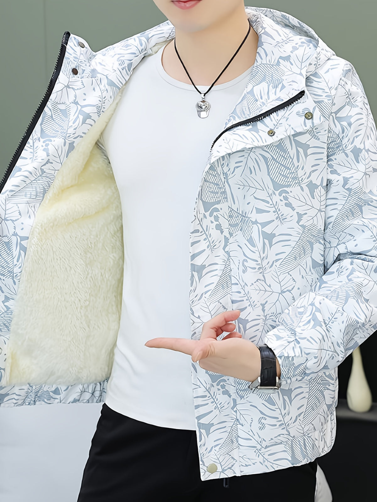 Veste pour homme, polaire