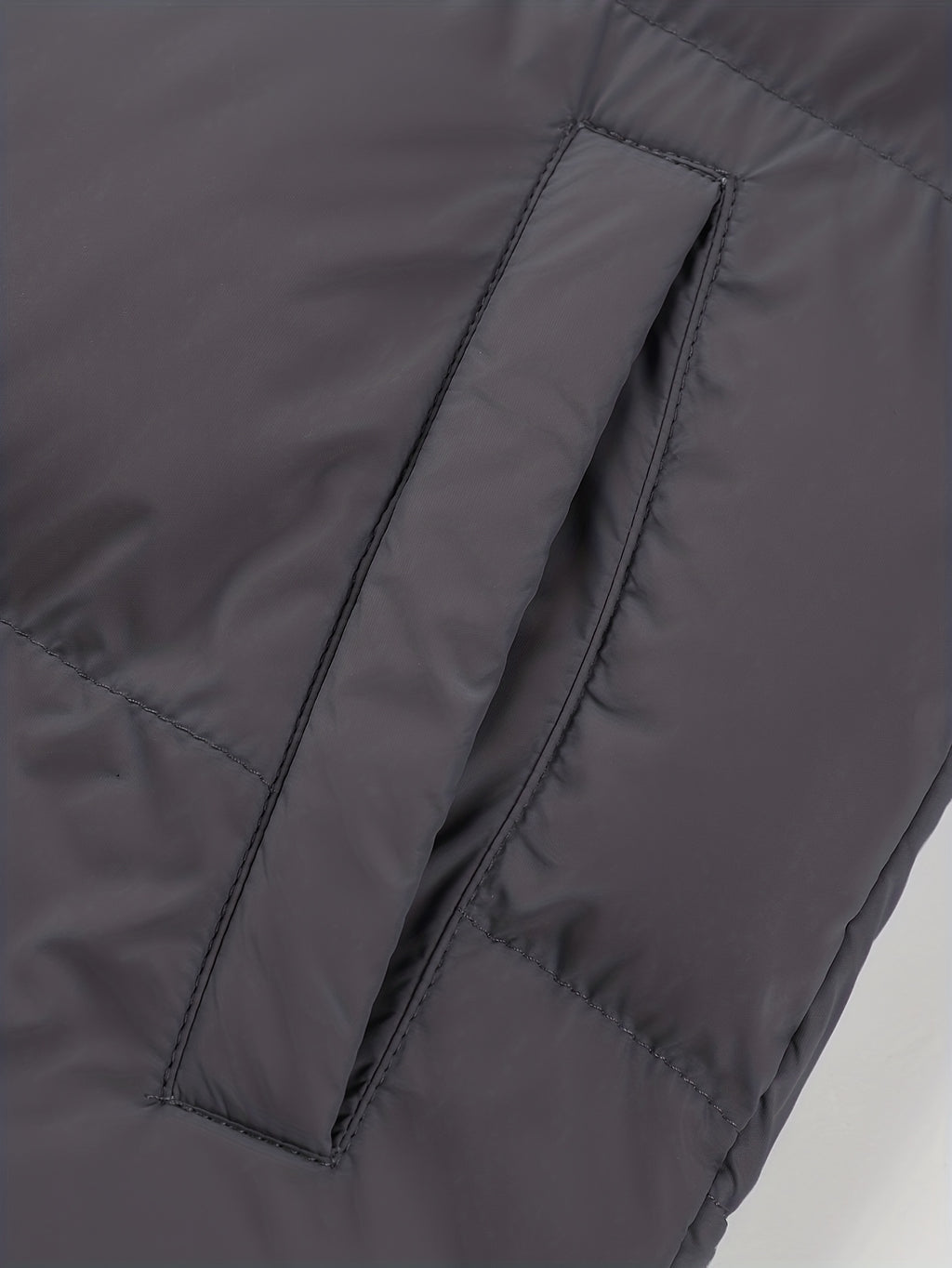 Manteau matelassé pour homme, à capuche