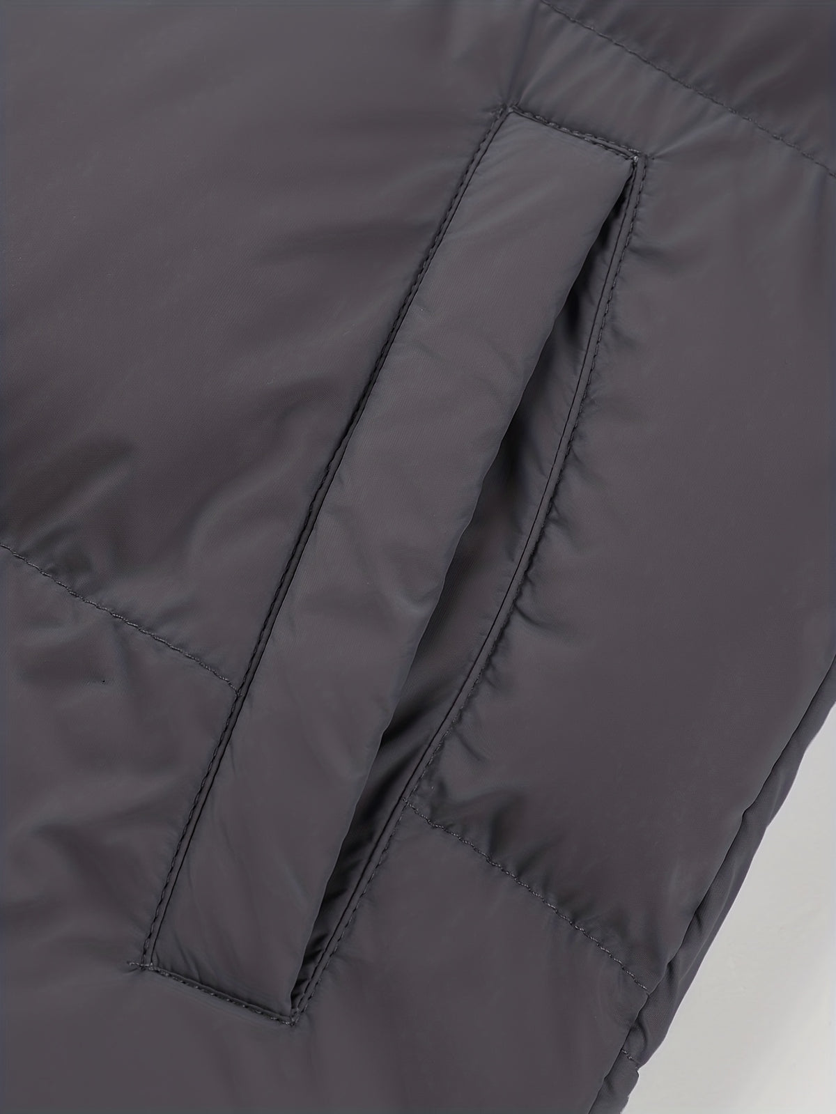 Manteau matelassé pour homme, à capuche