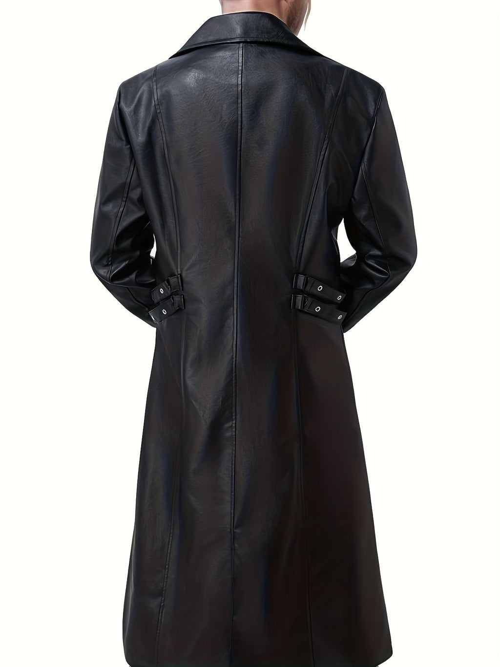Manteau à revers automne hiver style western. Manteau trench long décontracté automne hiver, tendance et parfait pour l'automne et l'hiver en extérieur., photo 13