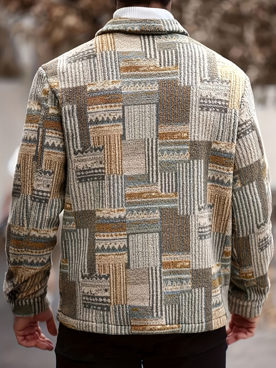 Veste, à revers, modele 4, détail du vêtement