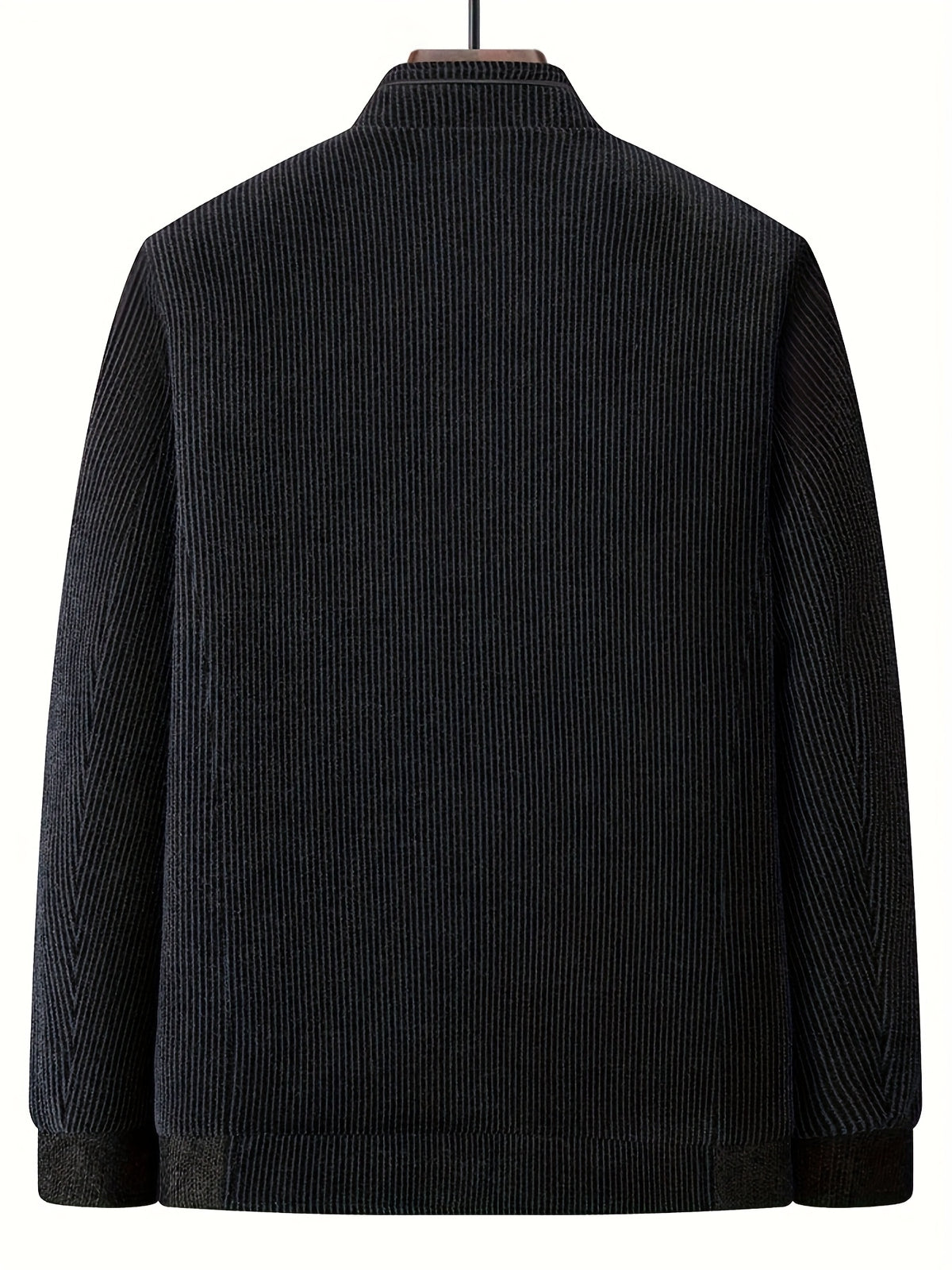 Veste matelassée pour homme, polaire, à col montant