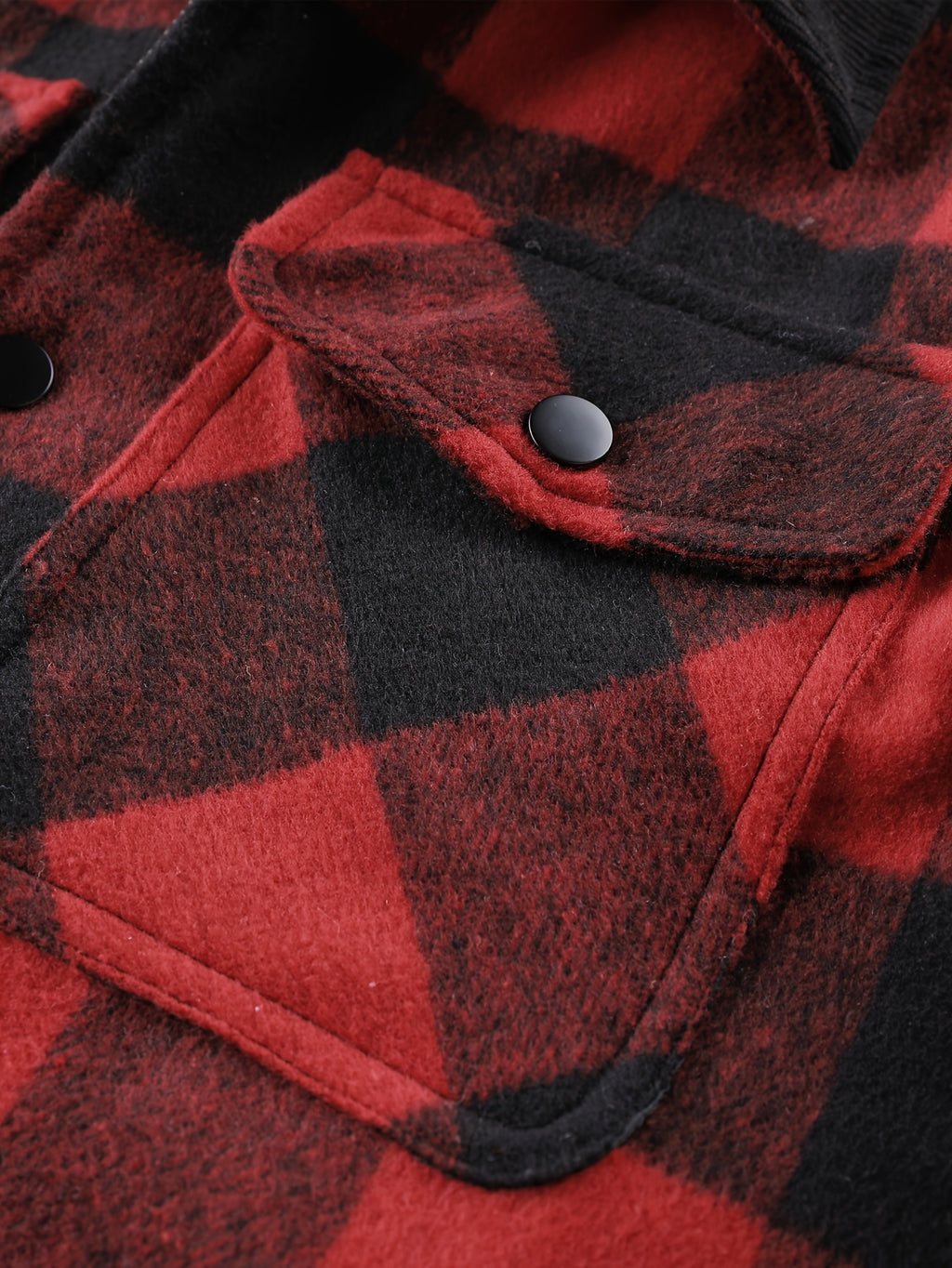 Veste pour homme, patchwork, à revers