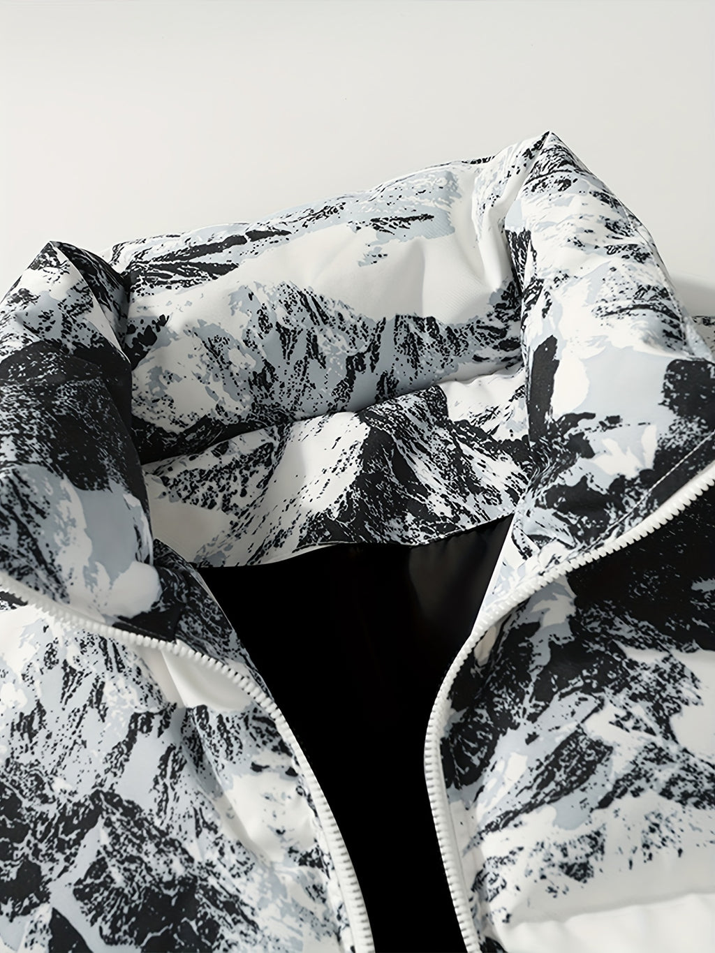 Veste matelassée pour homme, à col montant