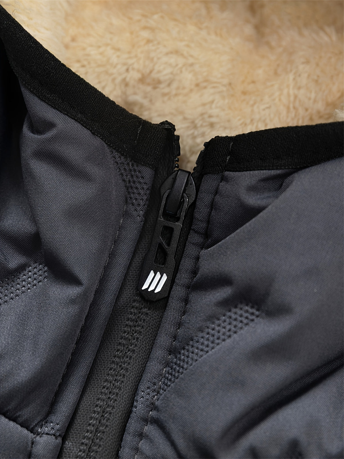 Veste matelassée pour homme, coupe-vent, à capuche, noir