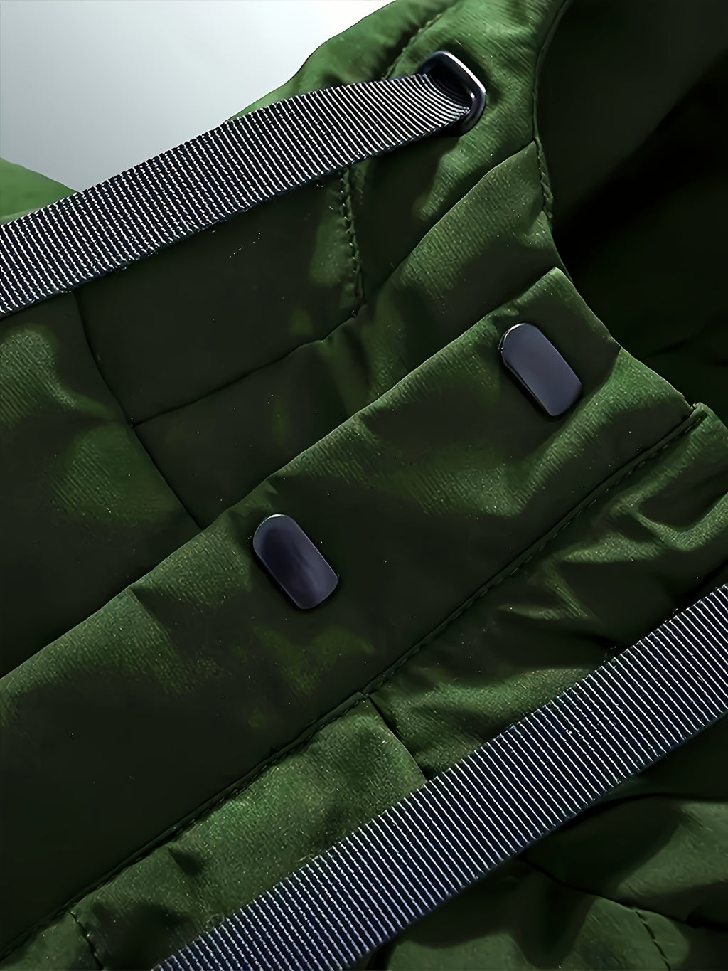 Manteau pour homme, coupe-vent, à capuche, vert fougère