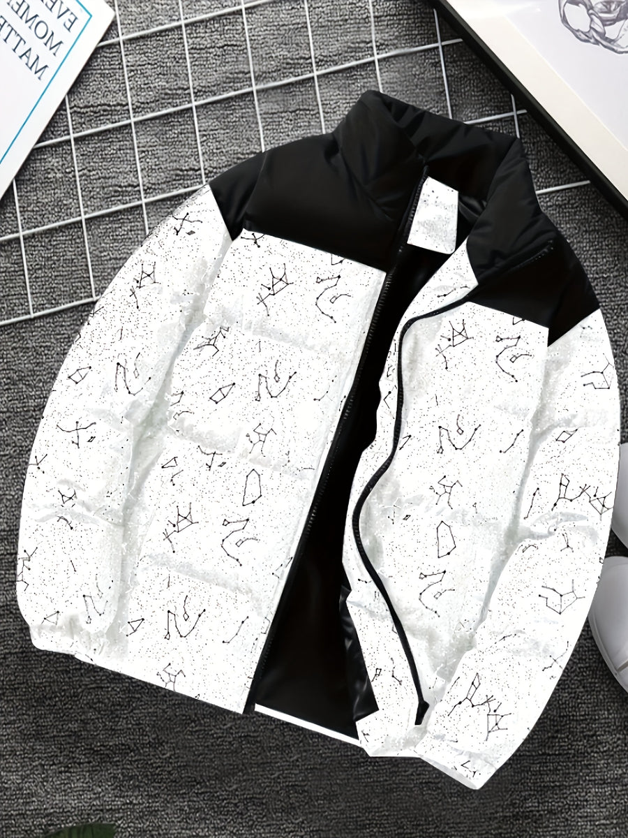 Veste pour homme, à col montant, modele 4