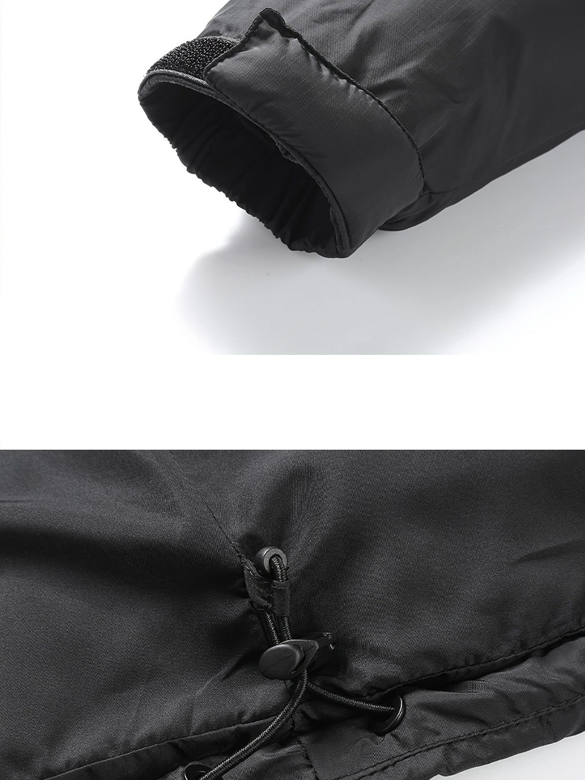 Veste matelassée pour homme, capuche amovible