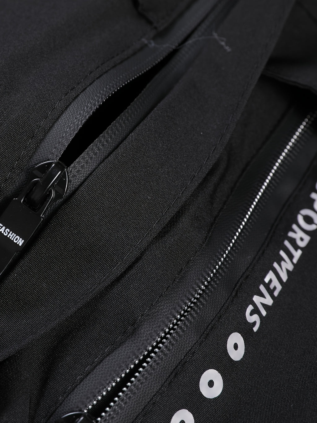 Veste pour homme, à capuche, noir