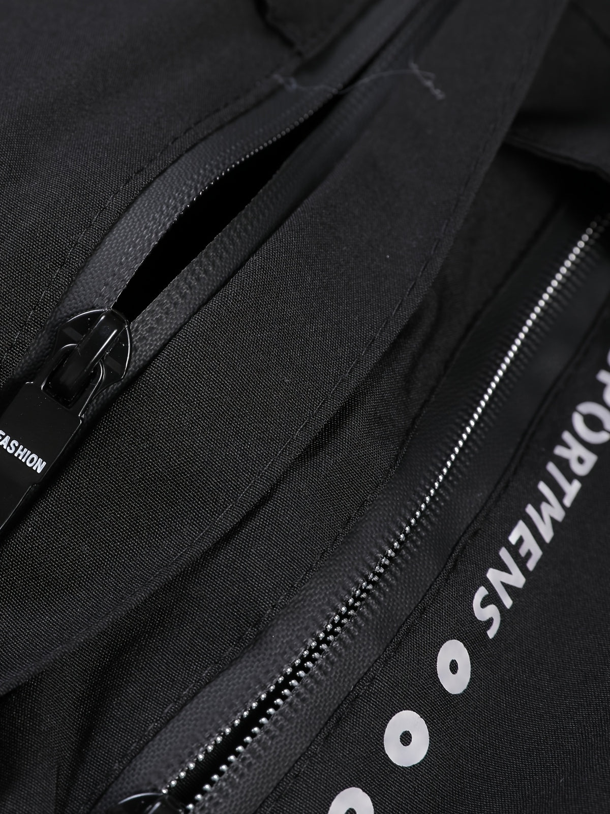 Veste pour homme, à capuche, noir