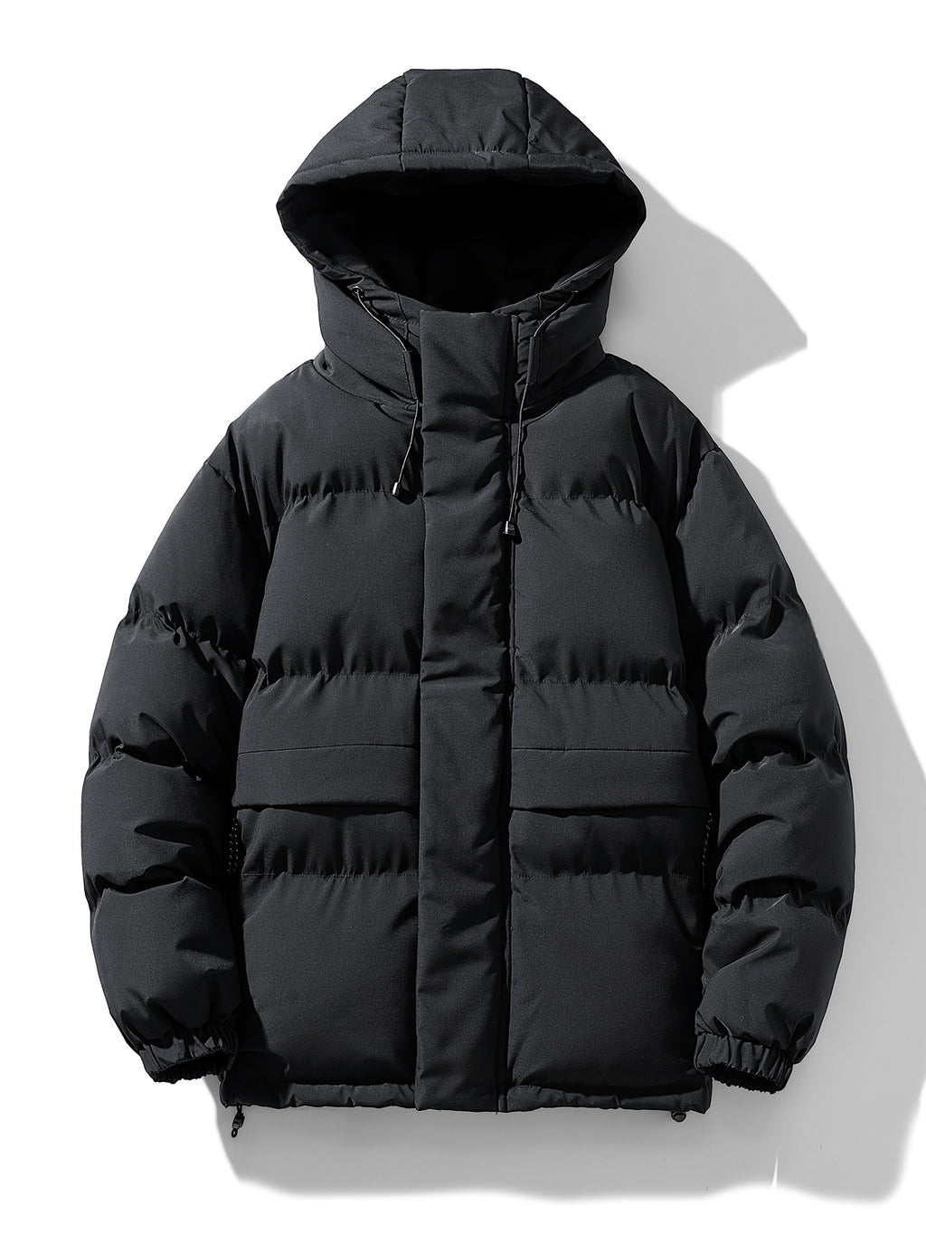 Veste pour homme, à capuche, beige