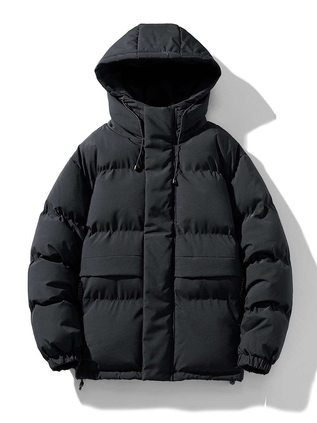 Veste pour homme, à capuche, beige