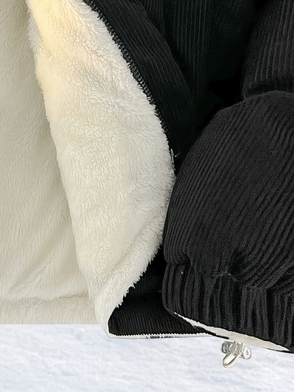 Manteau pour homme, coupe-vent, à col montant