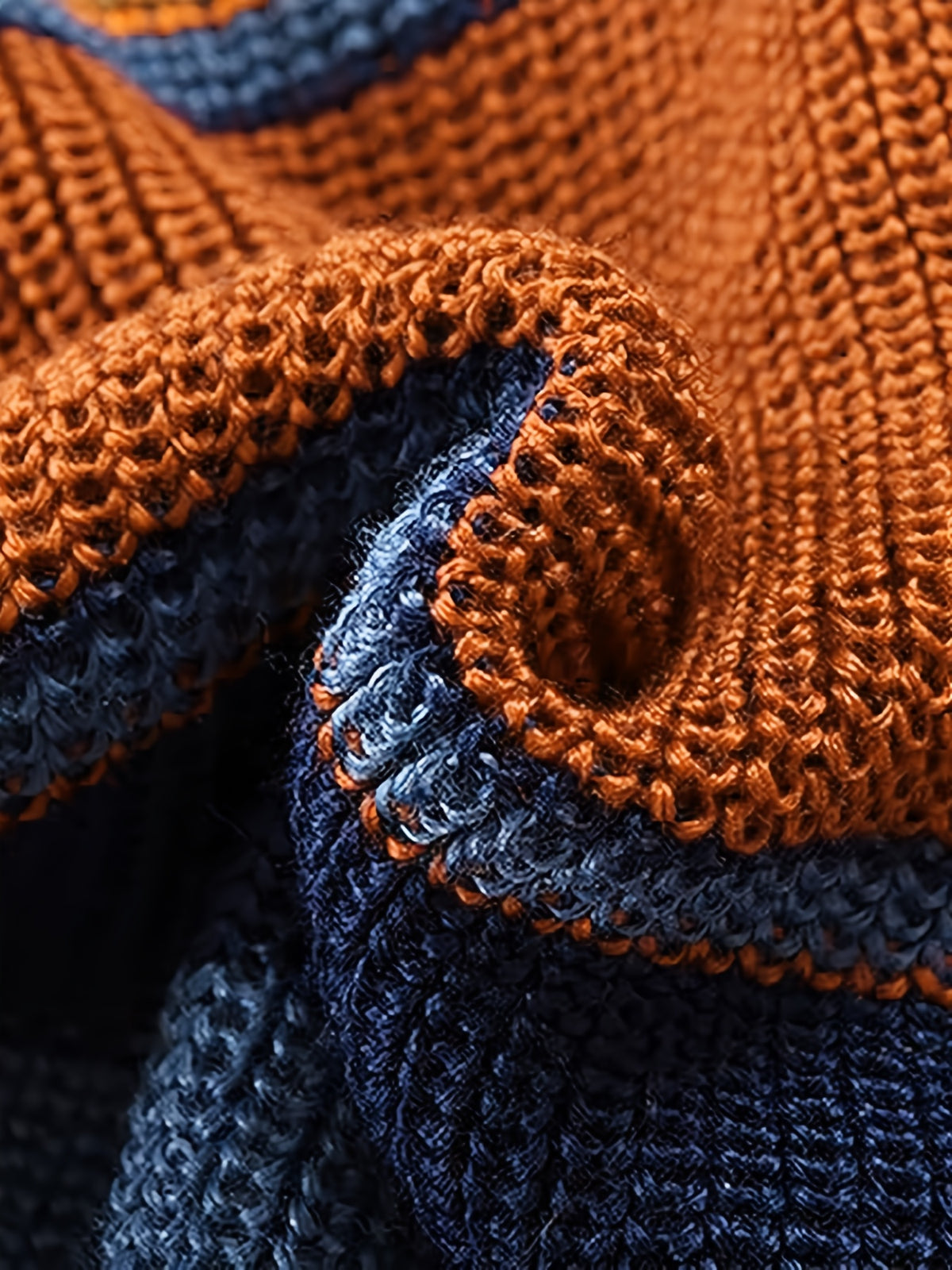 Manteau pour homme, à rayures, à col montant