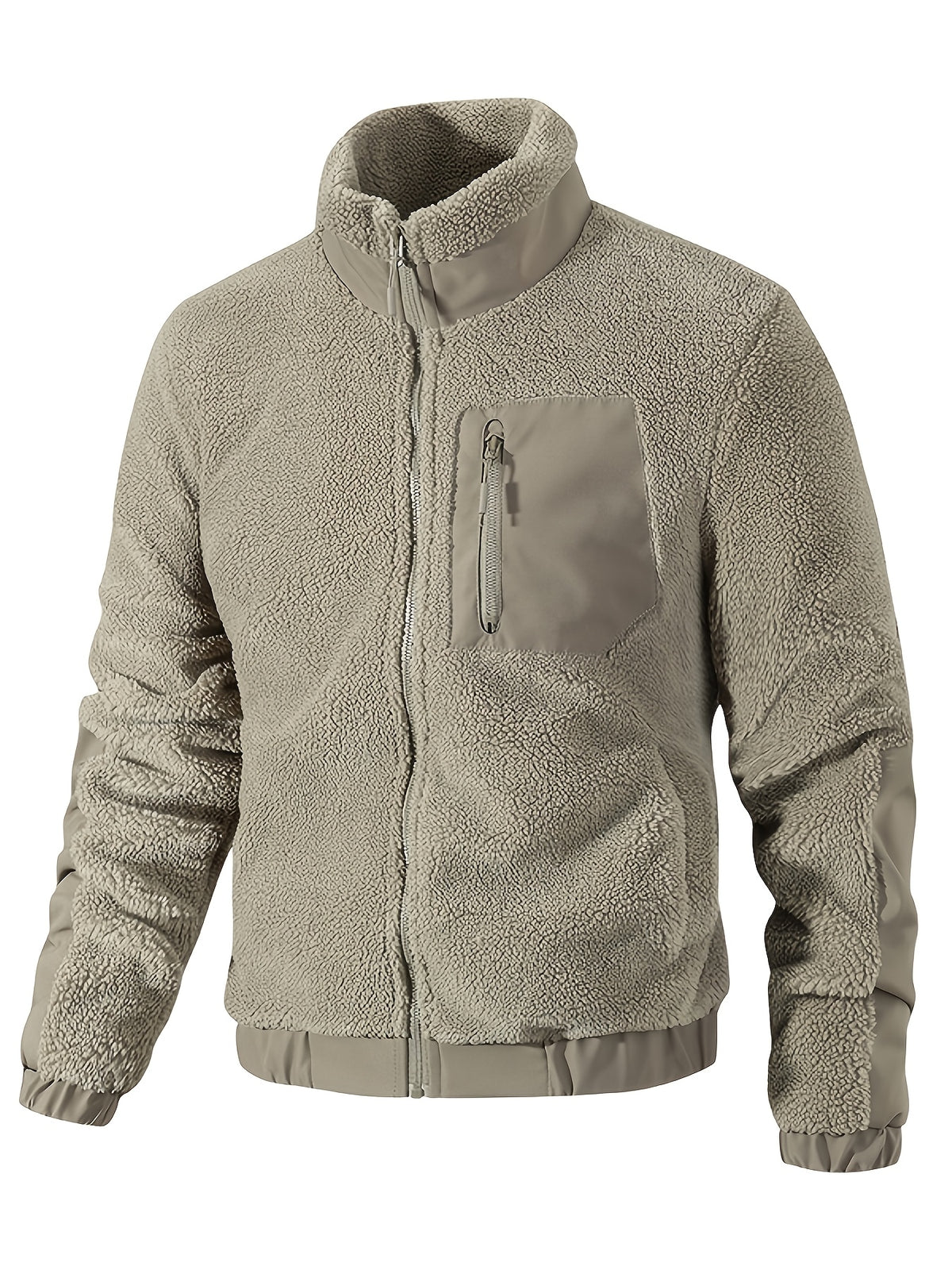 Veste long pour homme, polaire